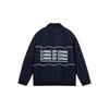 Li Ning Daily Progress Pure Color Baseball Collar Zipper Jacket Unisex Jacket Deep-Navy AJMT047-3