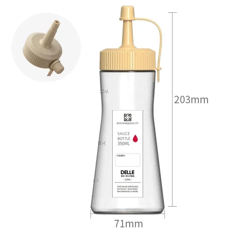 5 Loch Quetschflaschen Gewürzflaschen mit Düsen Ketchup Mayonnaise Quetschflasche Honigspender Küchenhaushaltsbedarf