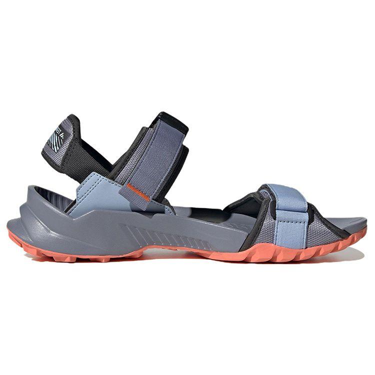 Adidas Sandály Hydroterra Protiskluzové Odolné Lehké Sportovní sandály Unisex sandály Šedé Fialové ID4271