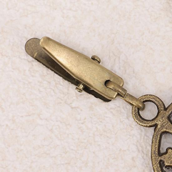 Sweater Duck Pin Mouth Clip Vintage Shawl Retro Scarf Clasp Accessories