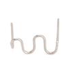 100x 0.8mm Staples Wave Shape for Car Bumper Welding Repairing Tools