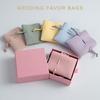 Multifuntional Jewelry Display Bag Square Box and Soft Leather Pouches Leather Texture Suitable for Gifting and Storage