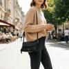 New Soft Leather Women Shoulder Bags Fashion Vintage Lightweight Portable Crossbody Bag Clutch Purse Women Gifts