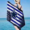 Dallas Cowboys  Microfiber Beach Towel, Lightweight And Quick-Dry, for Summer Travel, Beach Essential, Swimming Pool