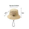 Quick Drying Fisherman Caps Women Men Outdoor Sun Anti-UV Protection Panama Hats Waterproof Camping Foldable Bob Bucket Sunhats
