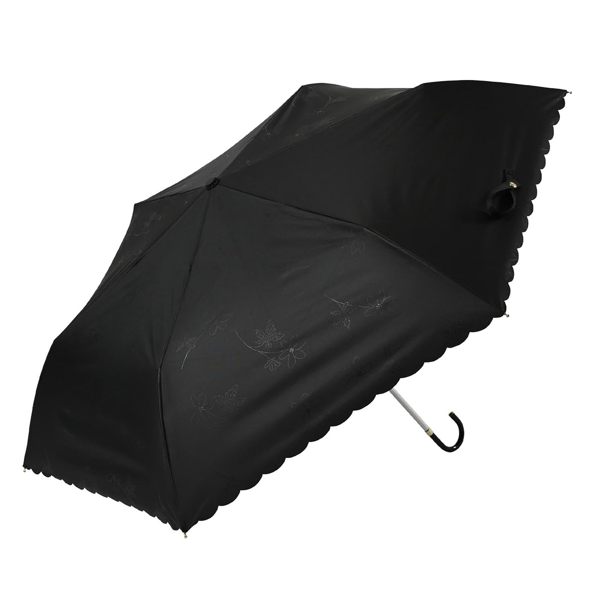 

Nifty Colors Складной зонт Fiore 2462BK, Мини с защитой от света, чёрный