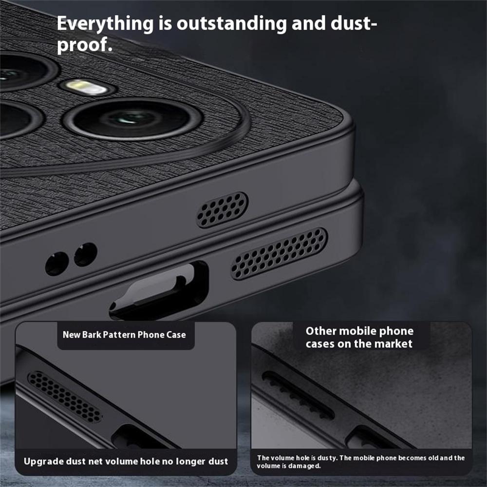 For Honor 400 Pro 5G (Global) Case Wood Texture PU Leather Coated PC TPU Phone Cover