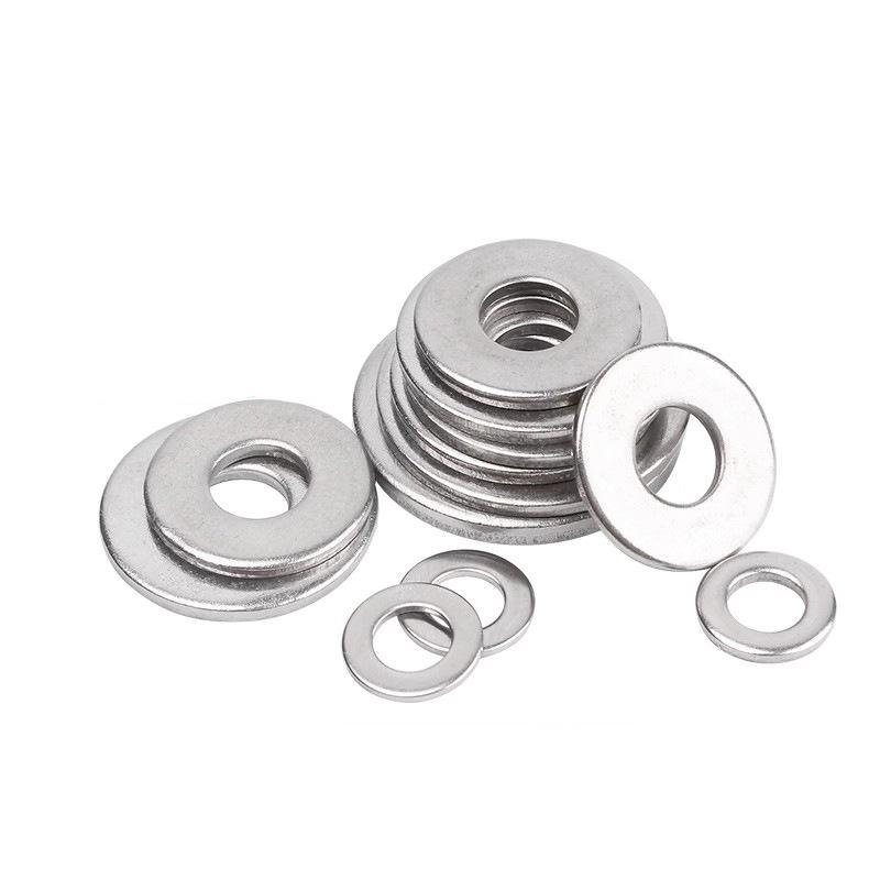 High-Strength 2205 Duplex Stainless Steel Flat Washer, Grade 8.8, DIN125 Standard for M6-M36 Screws
