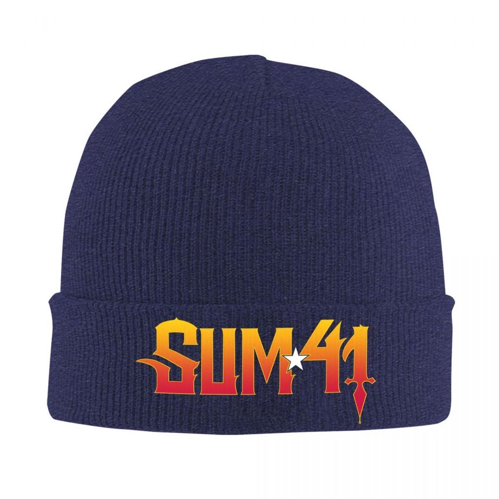 Sum 41 Band Hats Autumn Winter Beanie Street SUM41 Punk Caps Men Women Acrylic Skullcap