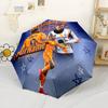 Mbappe Personalized Text Umbrella Outdoor Automatic Umbrella Retractable Design with 8-Rib Durability Foldable Design All-Season Use Fashion Lovers