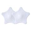 Sink Strainer - AIMOONSA - Starfish - 2 Pcs - White Silicone - Suction Cups - 14.5x14.5 Cm