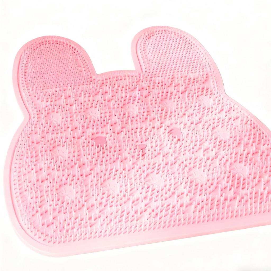 Back Scrubber For Shower Silicone Suction Cup Pad Silicone Foot Scrubber Back Washer For Shower For Massage Cleaning Men Women