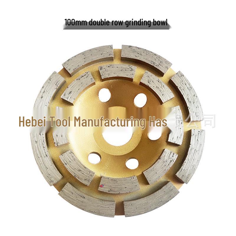 Thickened Diamond Grinding Disc for Angle Grinder - Cement, Marble Polishing & Concrete Cutting Saw Blade