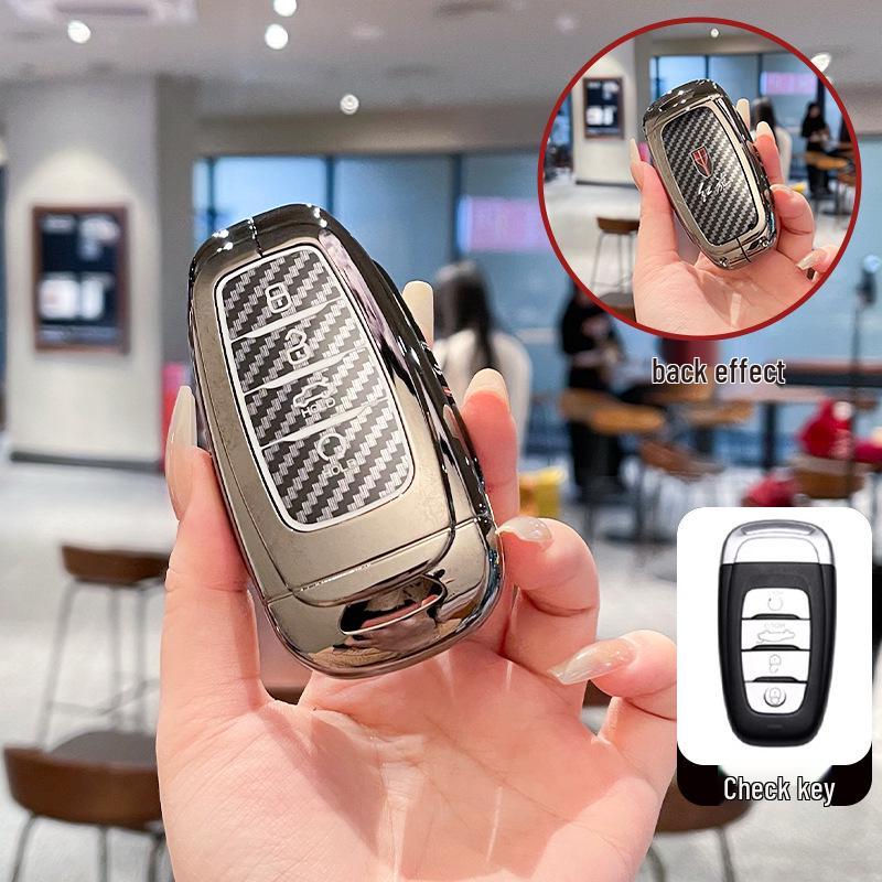 2025 Hongqi H5 Key Cover: High-End Metal Shell for Models HS5, H6, HS3, H9, EQM5