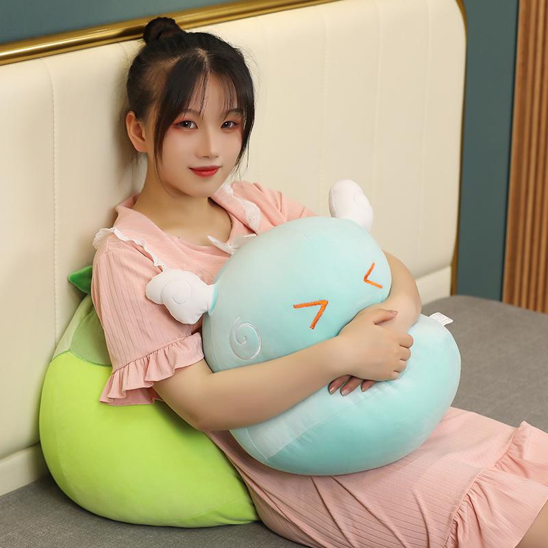 30/40/50CM Kawaii Plush Genshin Impact Pillow Cute Slime Elemental Peluche Toys Stuffed Soft Game Dolls Cushion Kids Gifts
