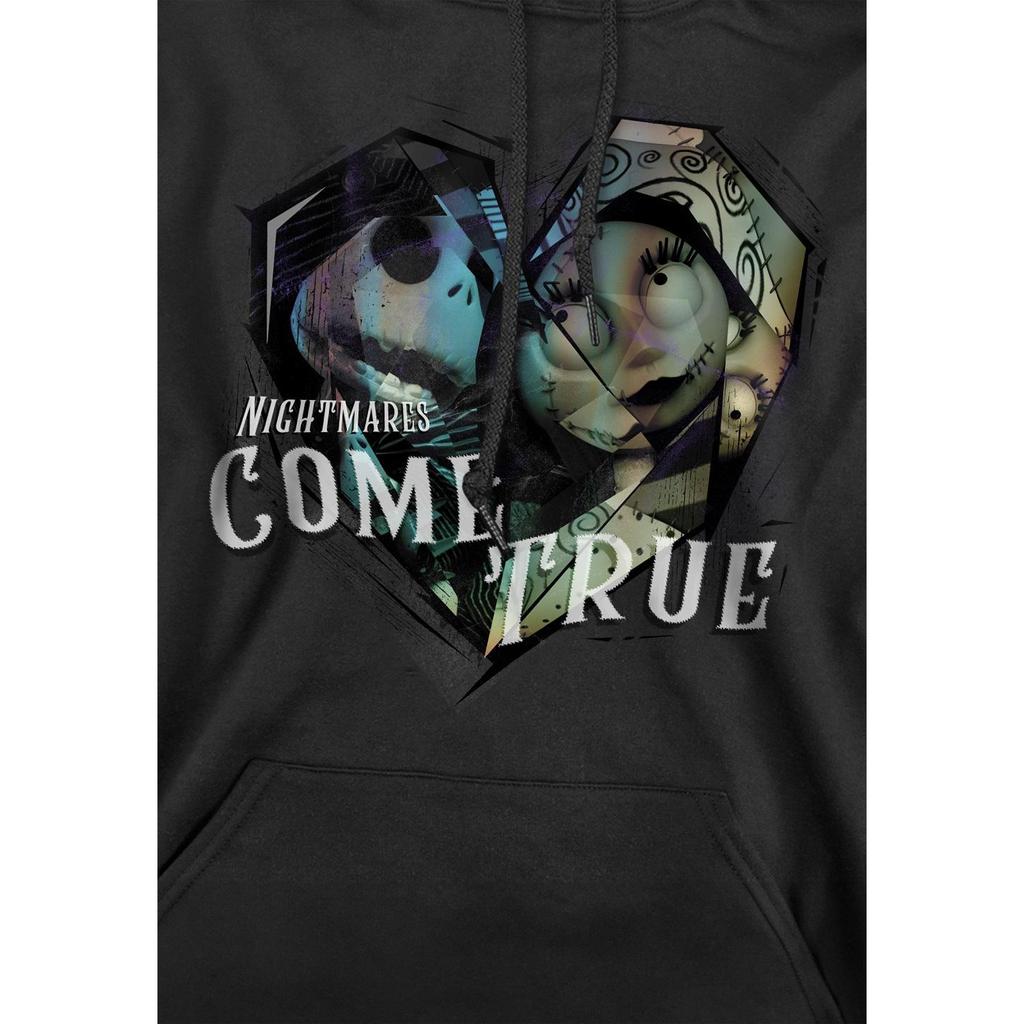 The Nightmare Before Christmas Mens Nightmares Come True Hoodie