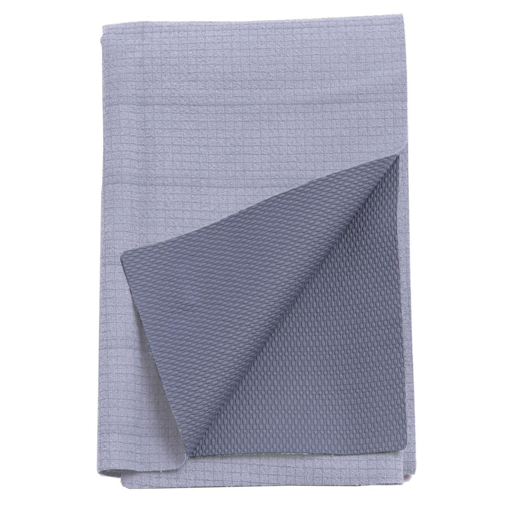 Suria Yoga Mat and Washable Light Rug, Lightweight, Compact, [Portable Rug, Blue]