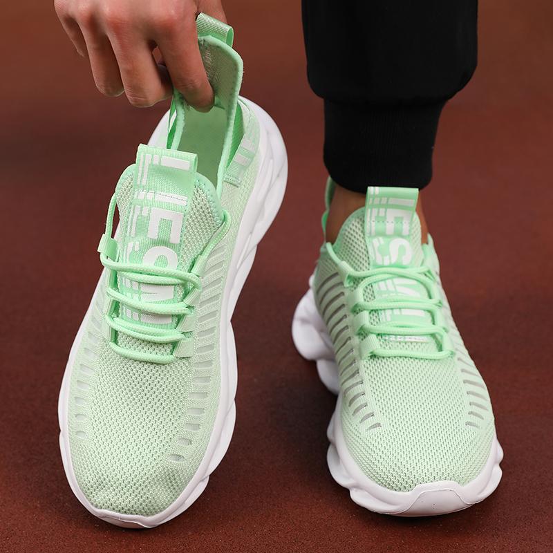 Men Cool Running Shoes Summer Fashion Luxury Breathable Comfortable Non Slip Sneakers Outdoor Training Basketball Lace Up Shoes