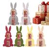 Easter Cash Clip 6 Pieces Bunny Cute Home Decor Easter Bunny Card Holders For Halloween New Year Eve Wedding Party Kids Adults