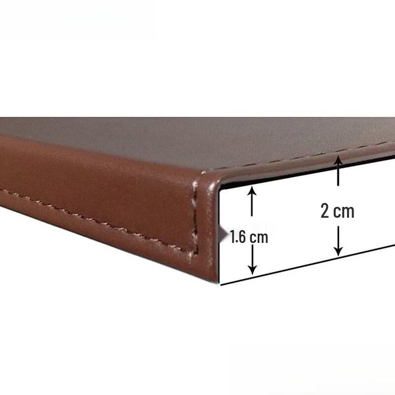 Handon Stitched Edge Leather Desk Mouse Pad