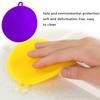 Multi-functional Brush Non Stick Kitchen Scrubber Tableware Dish Cleaning Tool Shape