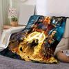 Avengers Super Heroes Blanket, Warm Comfortable Soft Blanket for Chair Office Sofa Bed Sofa Office Camping, Suitable for Gifting Relatives a