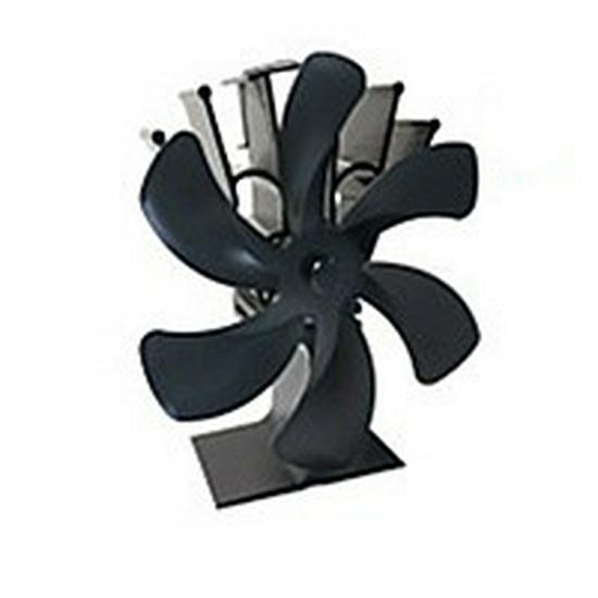 Wood Burning Heat Powered Fireplace Fan for Pellet and Firewood Heat Circulation