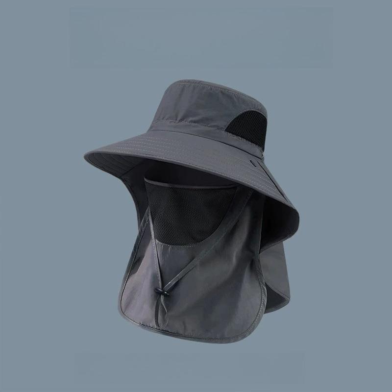 Sun Hats UV Protection Outdoor Hunting Fishing Cap Hiking Camping Visor Bucket Hat&Breathable Sun Protection Sleeves Gifts