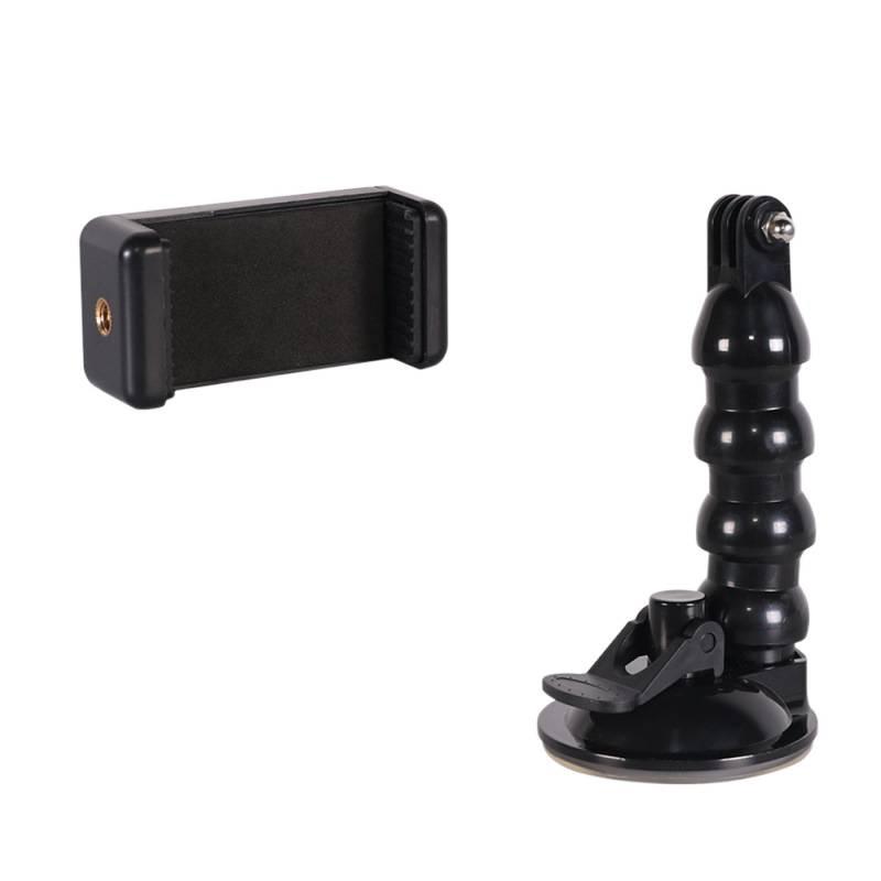 Universal Gooseneck Suction Cup Car Mount for Phones & Cameras