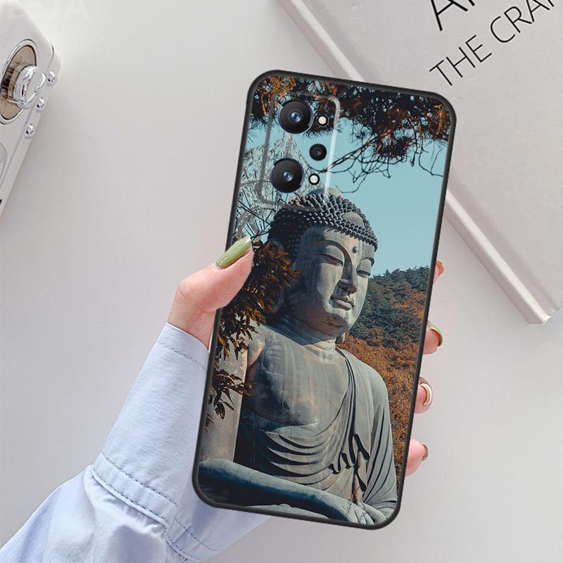 Buddha Budha For Realme C61 C75 C55 C51 C21Y C25S C67 C53 13 12 10 11 14 Pro Plus GT 6T 6 5 GT7 Pro Case