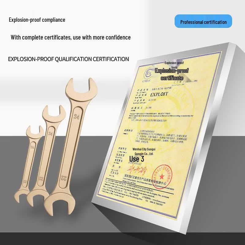 EXPLOIT Explosion-Proof Double-Ended Wrench