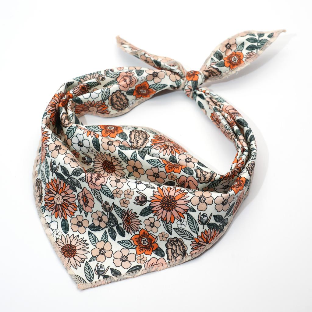 Personalized Boho Floral Girly Dog Collar Flower with Matching Leash and Harness