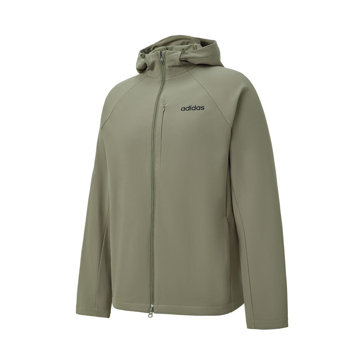 

Adidas Jackets Unisex Olive Green Hooded Moderate Other JX9492 L