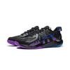 Li-Ning Badminton Shoes Unisex Low-top Black/Fluorescent Grape Purple
