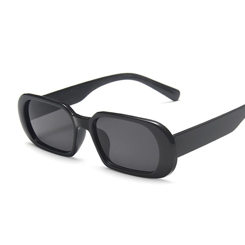 Vintage Square Sunglasses Woman Fashion Brand Designer Sun Glasses Female Retro Black Small Frame Rectangle