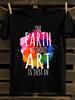Terra Sem Arte É Só Meh Camiseta Estampada com Letras Camiseta Masculina Camisetas Femininas com Estampa de Letras Manga Curta Camiseta Casual Street Camiseta Top