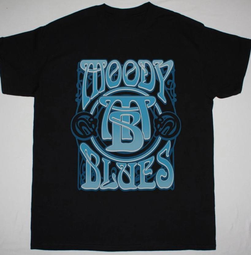 The Moody Blues rock band T-shirt black Unisex All Sizes S-4XL M