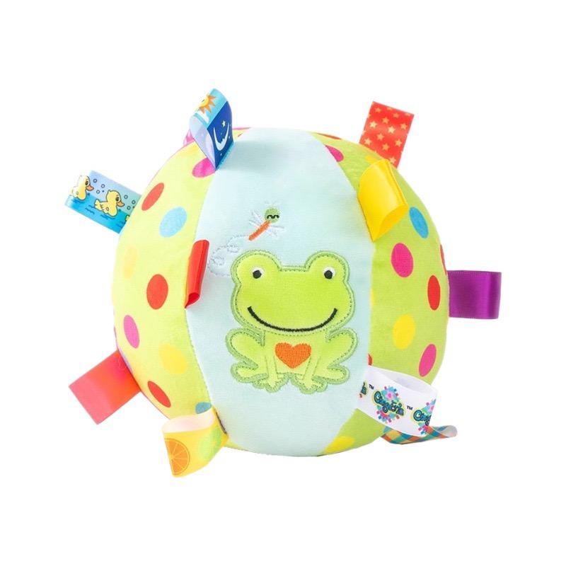 2025 Hot Selling Embroidered Plush Visual Touch Interactive Dog Toy Ball Pet Chew Toys For Pet Accessories