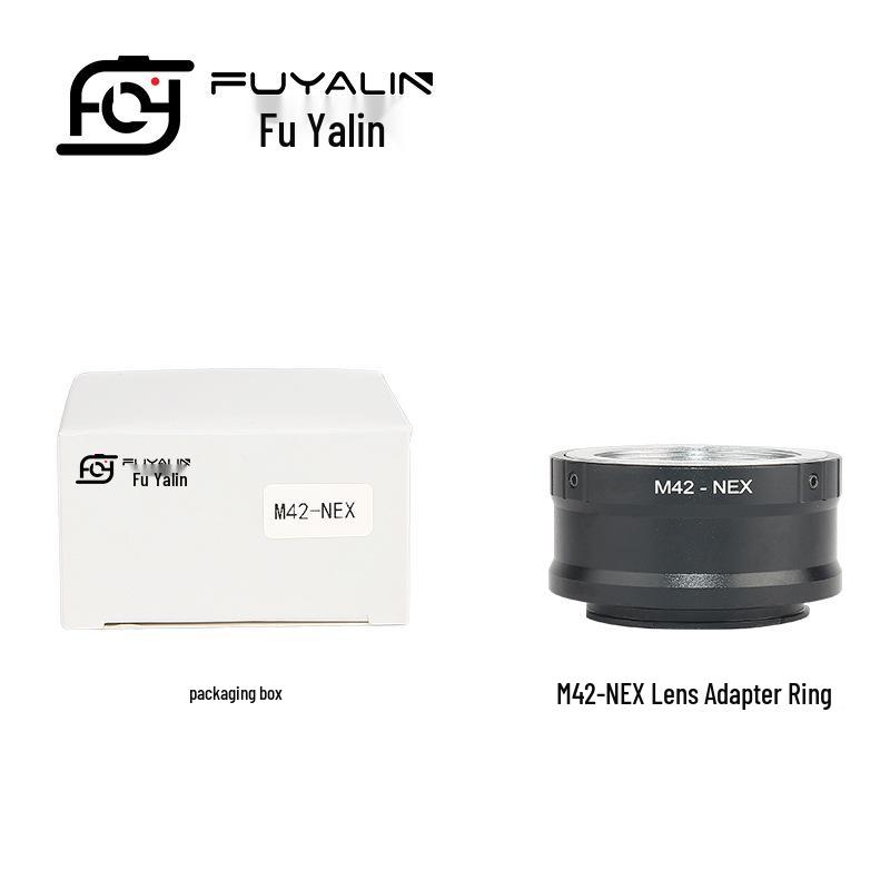 FUYALIN M42-NEX Adapter for M42 Lenses to A7/A7R E-mount Manual Focus