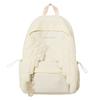 Zaino Carino con Ali d'Angelo Donna Moda Borsa Scolastica con Design Trapuntato Morbido Colore Pastello Uso Quotidiano
