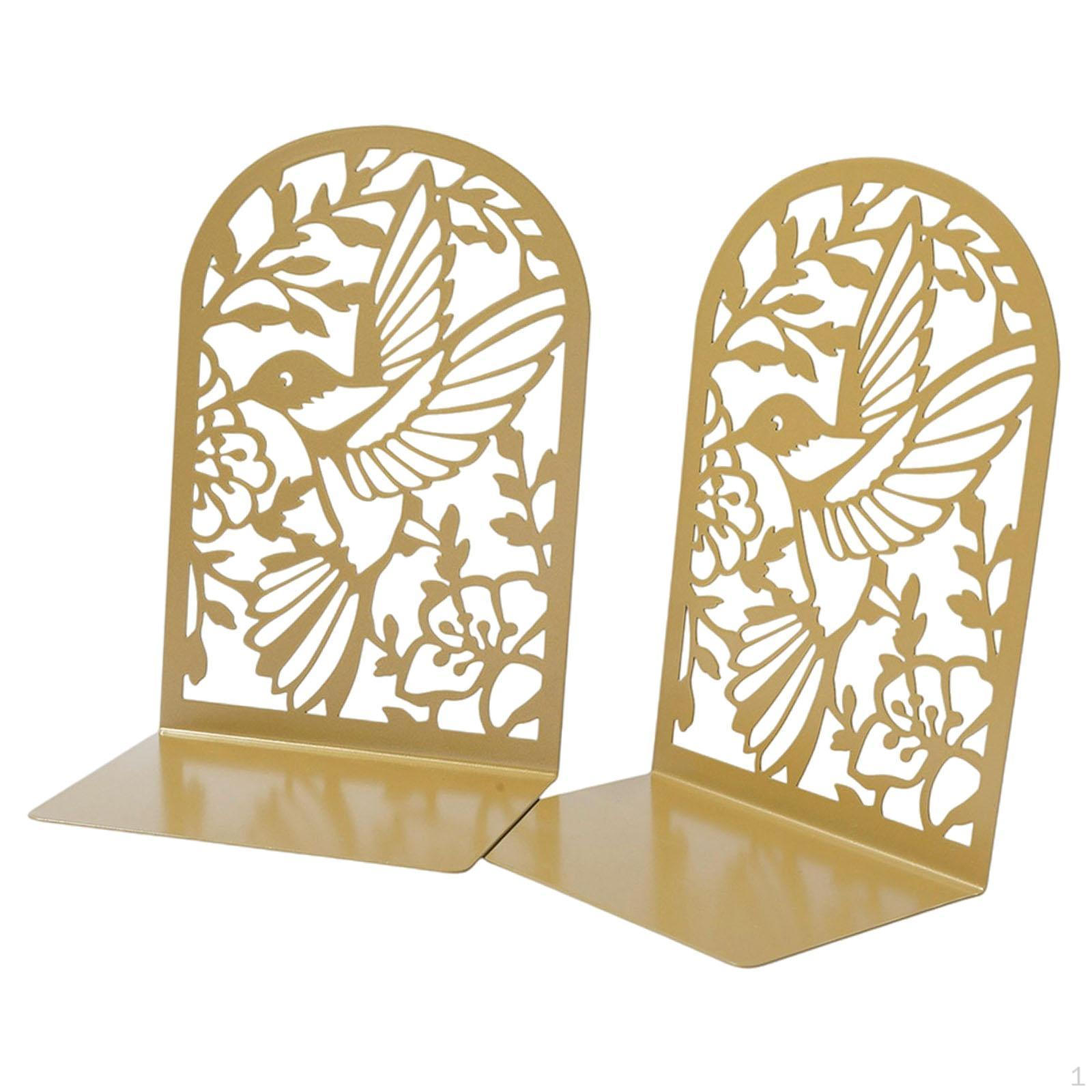 

Bookends As Decorative Support for Bookshelves коричневый