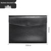 Business A4 PU File Bag - Simple Contract & Meeting Material Storage Envelope