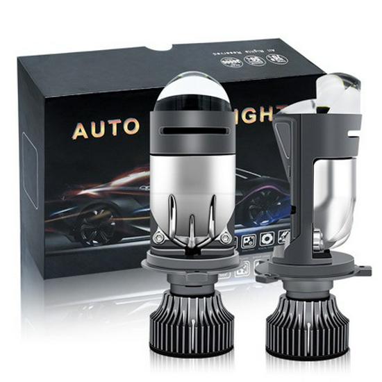 

Светодиодная лазерная фара M01K: H4 Дальний/Ближний свет, 6000K Мощная мотоциклетная автомобильная фара M01K-H4 (Single Unit Price)