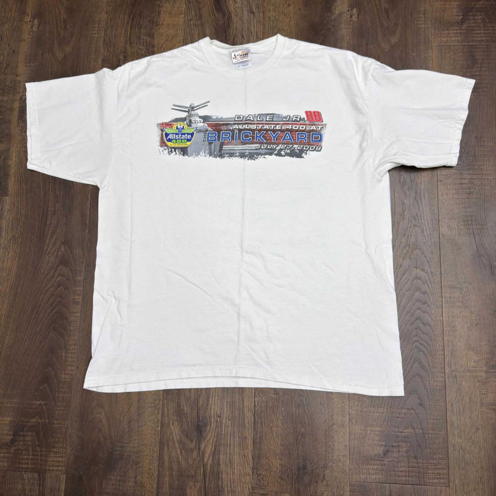 Vintage 2001 Chase Authentics Dale Earnhardt Jr. All Star Game Graphic T-Shirt XXXL