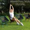 Outdoor Foldable Camping Chairs Set Lightweight folding Chair Ultralight Backpacking Moon Chairs for Garden Picnic Beach Fishing