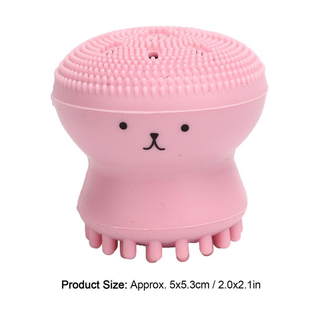 Hundebadebürste Katze Gummi Weiche Schäumende Badebürste Duschschrubber mit Shampoo-Spender