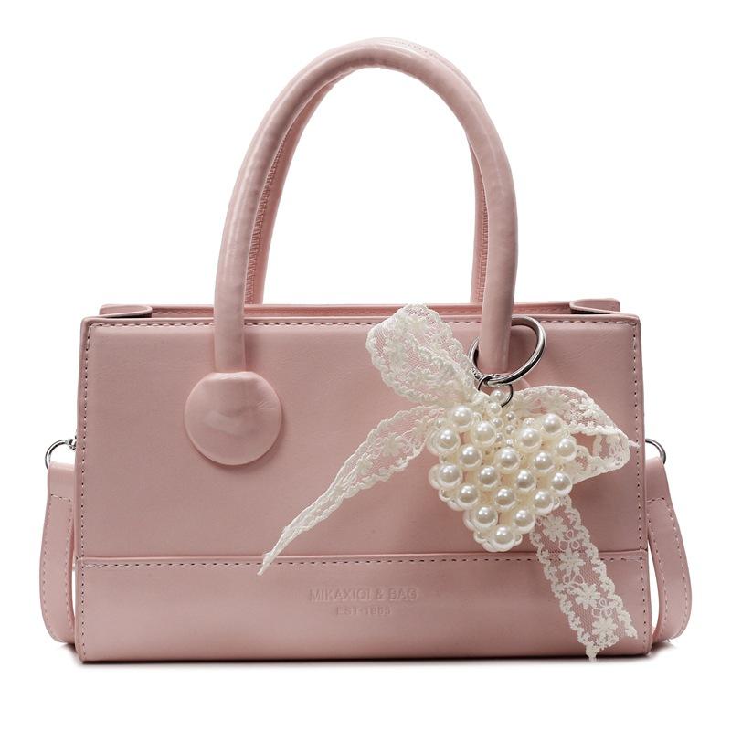 Wholesale Popular Niche Simple Temperament High Sense Portable Small Square Bag Women's Fashion Versatile Work Commuter Messenger Bag