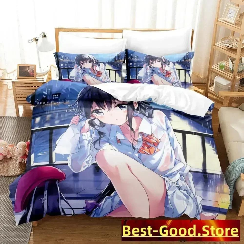 

Masamune Kun No Revenge Постельный комплект Односпальный Полуторный Двуспальный Кингсайз Комплект для кровати Взрослый Детский Спальня Аниме Кровать Комплекты пододеяльников 70x133cm 2pcs