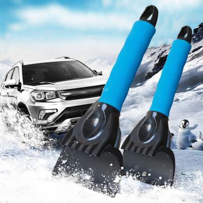 Nieuwe Hoge Efficiëntie Auto Sneeuwschop Arbeidsbesparende Stevige Auto Ontdooien Krabber Multifunctionele Draagbare Auto Ijskrabber