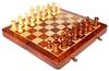 StonKraft Handcrafted Premium Wood 31 X 31 Cm Chess Set - Rosewood Folding Magnetic Set with Storage